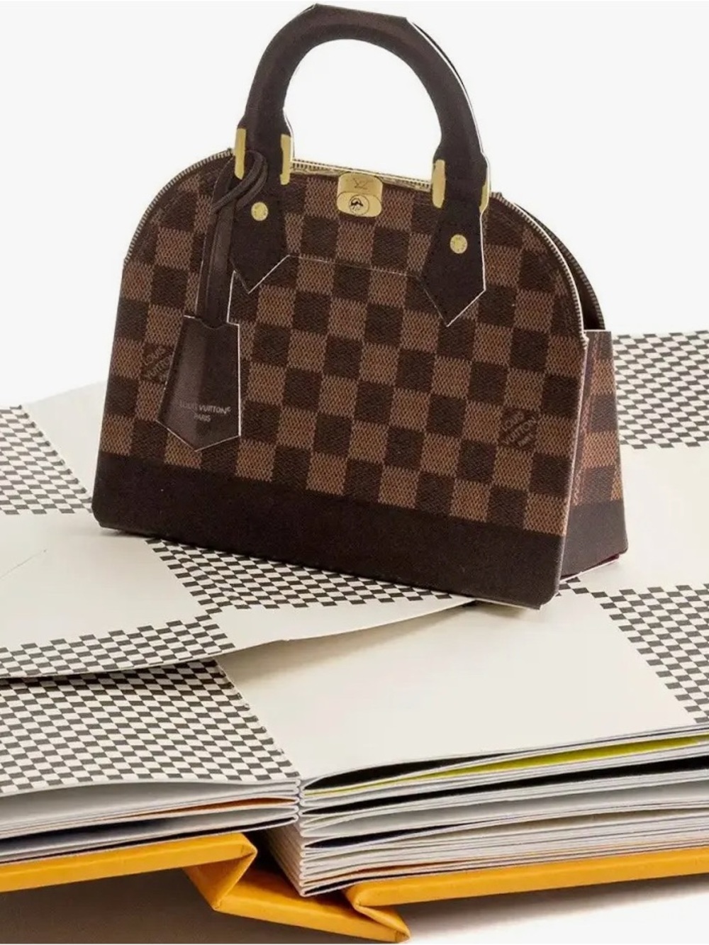 Pop Up Louis Vuitton Orange & Blue Fashion Book - Picture 4 of 10